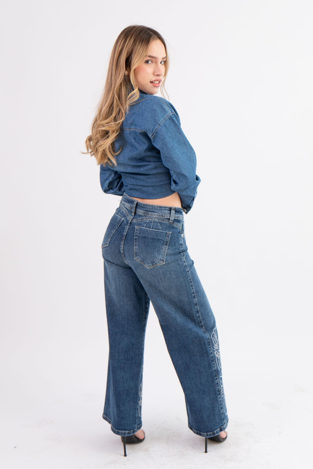 Wide Leg Petite Claire