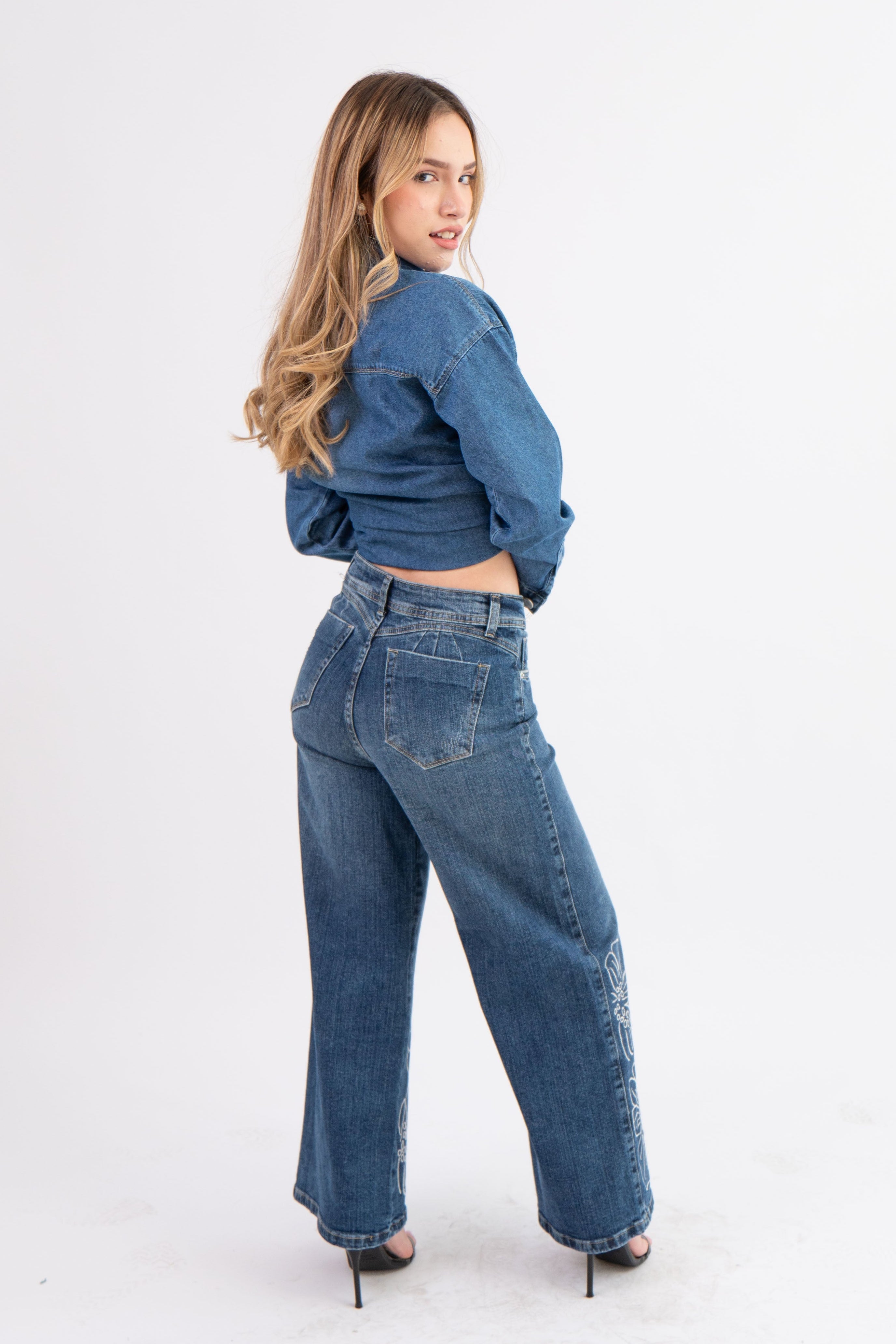 Wide Leg Petite Claire