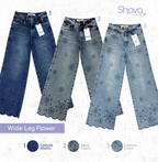 Wide Leg Flower