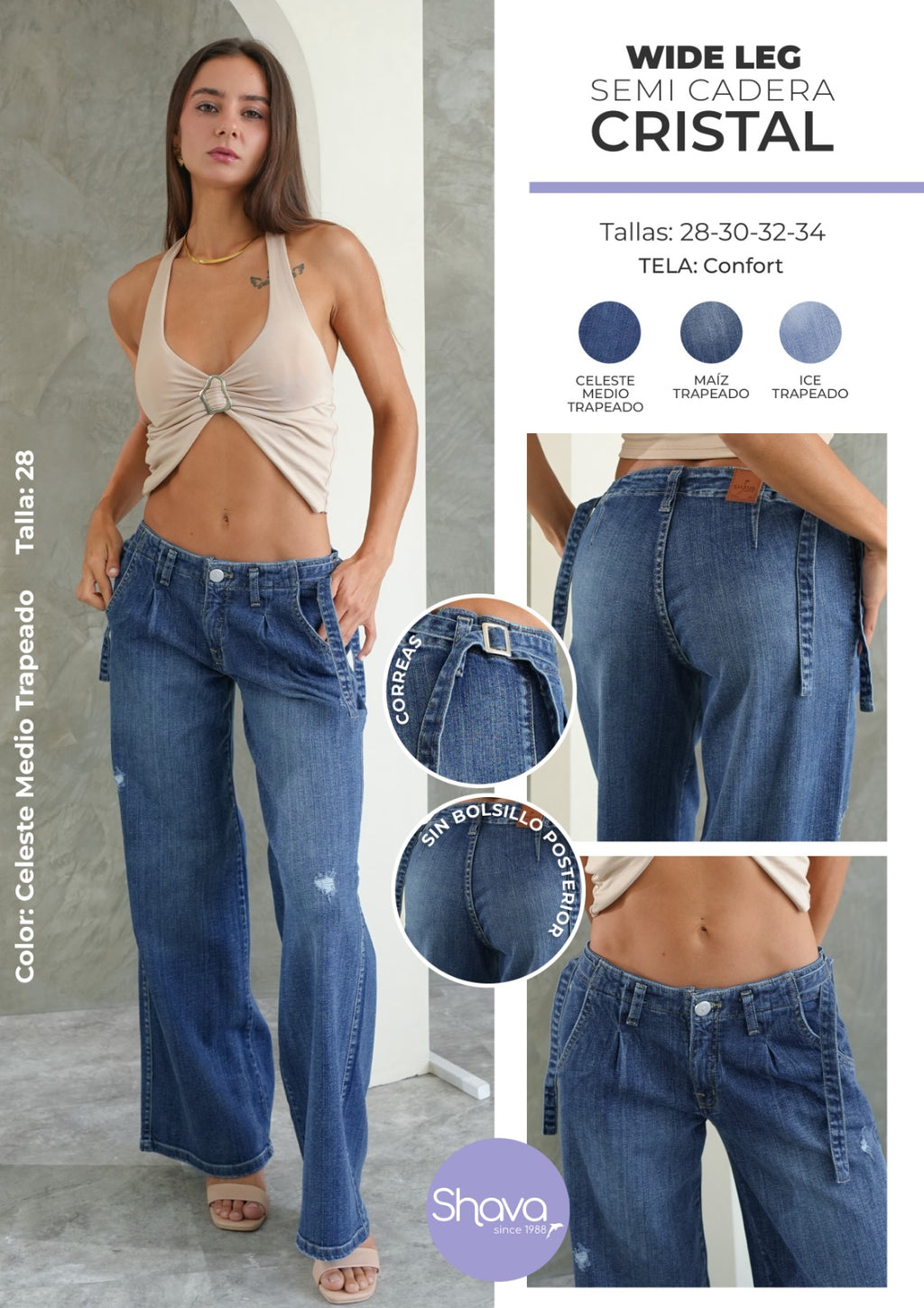 Wide Leg Cristal