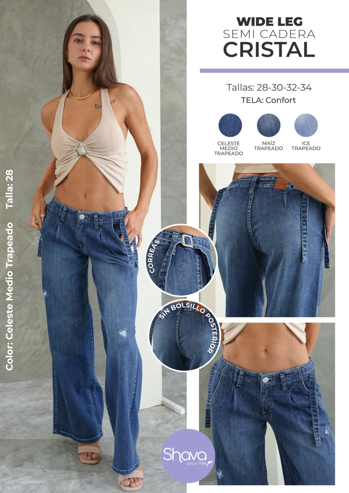 Wide Leg Cristal