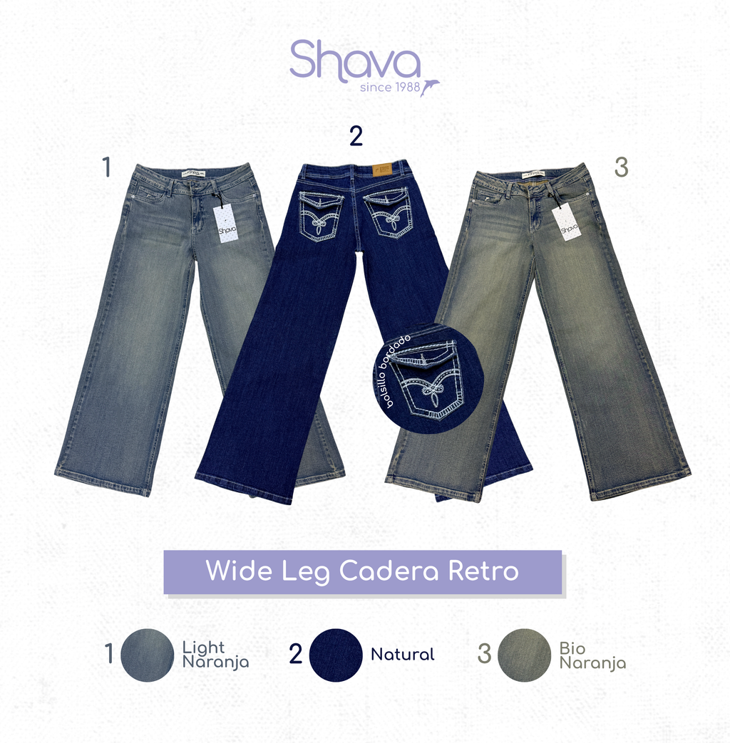 Wide Leg Cadera Retro