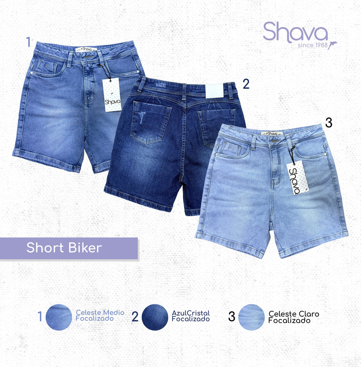 Short Biker en todos sus colores